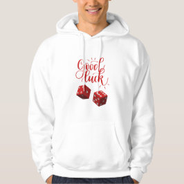 dobbelstenen voor geluksdag hoodie