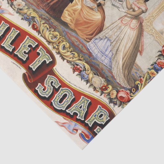 Dobbins' gemedicineerde toiletzeep tissuepapier (Detail)