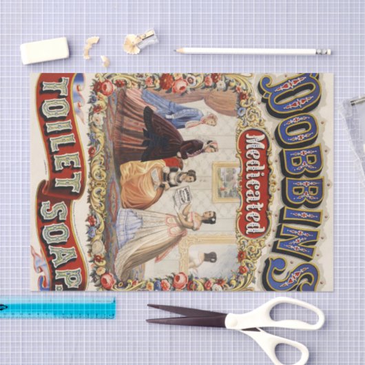 Dobbins' gemedicineerde toiletzeep tissuepapier (Craft)