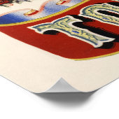 Dobbins' gemedicineerde toiletzeep - Vintage Poste Poster (Hoek)