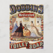 Dobbins Medicated Toilet Soap Briefkaart (Voorkant)