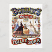 Dobbins' Medicated Toilet Soap Briefkaart (Voorkant)