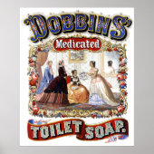  Dobbins' Medicated Toilet Soap Poster (Voorkant)