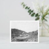 Dobbin's Saw Mill op de foto van Black Hills Briefkaart (Staand voorkant)