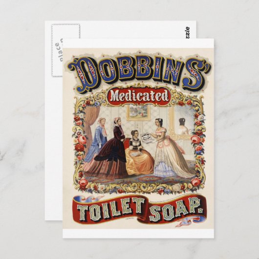 Dobbins Vintage Ad Briefkaart (Voorkant / Achterkant)