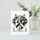 Dobbs Family Crest Briefkaart (Staand voorkant)