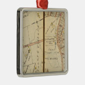 Dobbs Ferry, New York Metalen Ornament (Rechts)