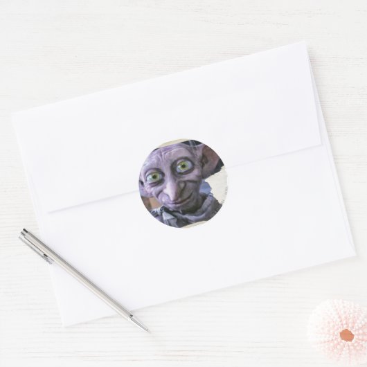 Dobby 1 ronde sticker (Envelop)