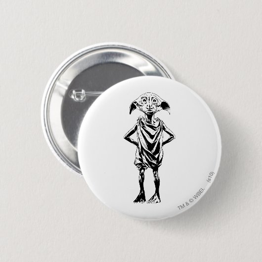 Dobby 2 ronde button 5,7 cm (Voorkant /achterkant)