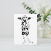 Dobby 3 briefkaart (Staand voorkant)