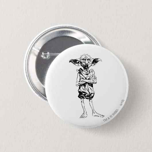 Dobby 3 ronde button 5,7 cm (Voorkant /achterkant)
