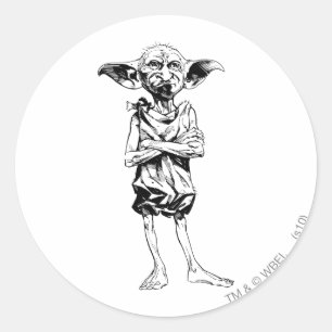 Dobby 3 ronde sticker