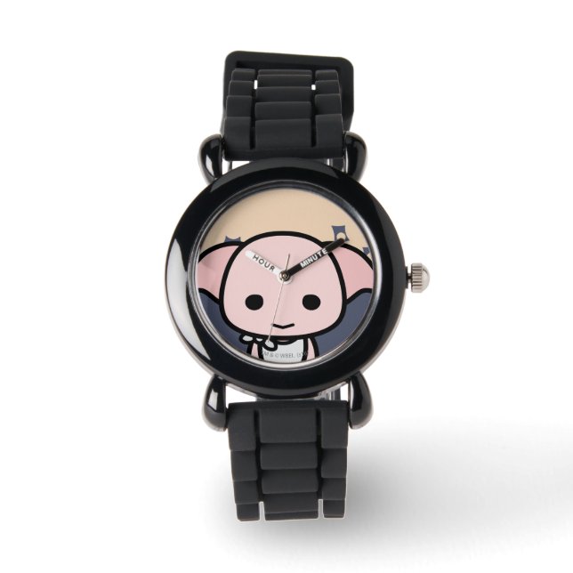 Dobby Cartoon Character Art Horloge (Voorkant)