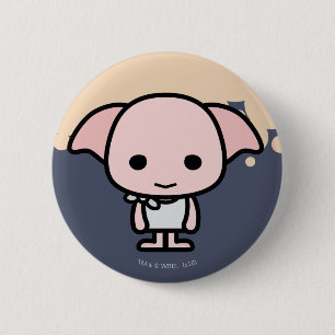 Dobby Cartoon Character Art Ronde Button 5,7 Cm