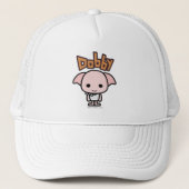 Dobby Cartoon Character Art Trucker Pet (Voorkant)