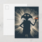 Dobby Casting Magic Briefkaart (Voorkant / Achterkant)