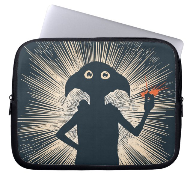 Dobby Casting Magic Laptop Sleeve (Voorkant)