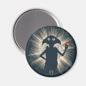 Dobby Casting Magic Magneet (Voorkant / Achterkant)