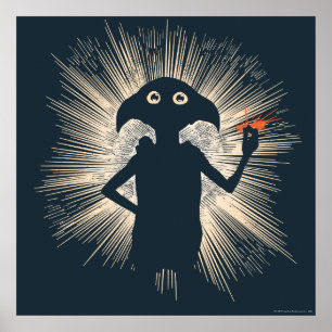 Dobby Casting Magic Poster