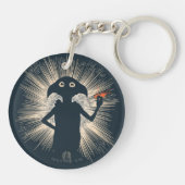 Dobby Casting Magic Sleutelhanger (Achterkant)