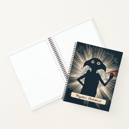 Dobby Casting Magic Tekening Notitieboek (Binnen)