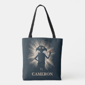 Dobby Casting Magic Tote Bag (Achterkant)