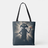 Dobby Casting Magic Tote Bag (Achterkant)