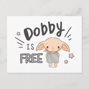 Dobby is vrij briefkaart