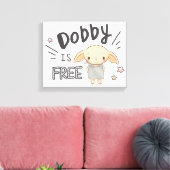 Dobby is vrij canvas afdruk (Insitu (Woonkamer))