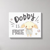 Dobby is vrij canvas afdruk (Voorkant)