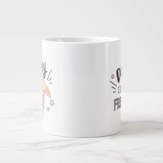 Dobby is vrij grote koffiekop (Voorkant)