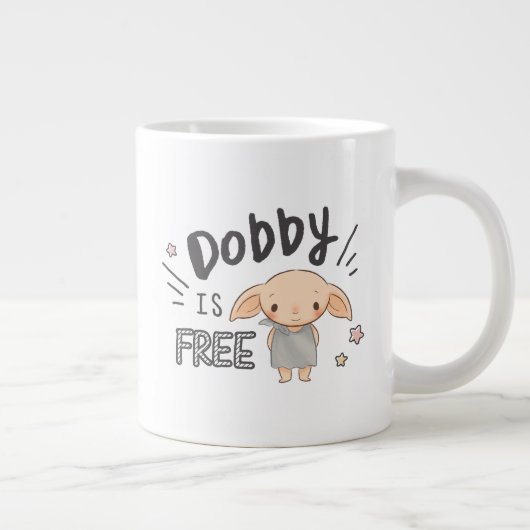 Dobby is vrij grote koffiekop (Rechts)