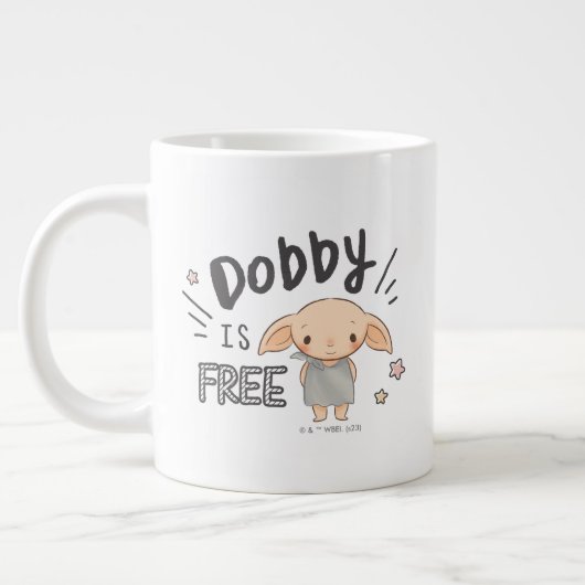 Dobby is vrij grote koffiekop (Links)