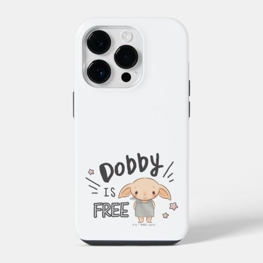 Dobby is vrij iPhone hoesje (Achterkant)