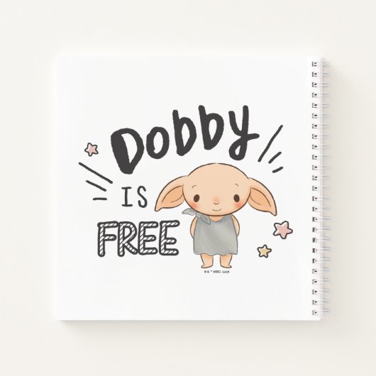 Dobby is vrij notitieboek (Achterkant)