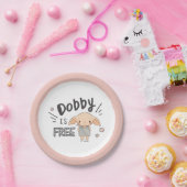 Dobby is vrij papieren bordje (Feest)