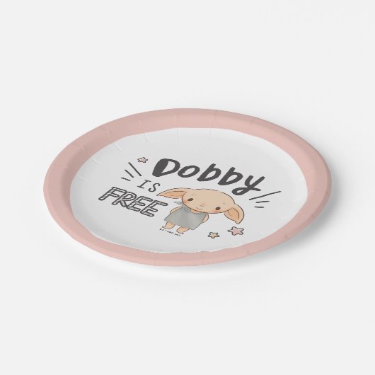 Dobby is vrij papieren bordje (Gekanteld)