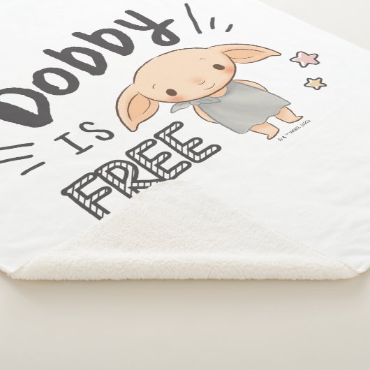 Dobby is vrij sherpa deken (3/4)