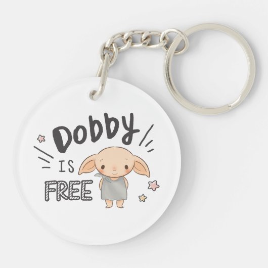Dobby is vrij sleutelhanger (Achterkant)