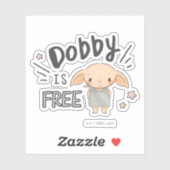 Dobby is vrij sticker (Vel)