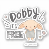 Dobby is vrij sticker (Voorkant)