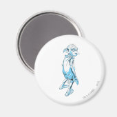 Dobby kijkt toe 1 magneet (Voorkant / Achterkant)