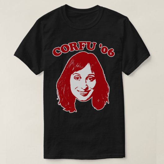 Dobby Peep Show Corfu T-shirt (Design voorkant)