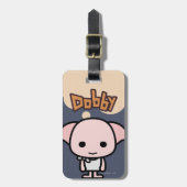 Dobby-tekenfilm Bagagelabel (Voorkant verticaal)
