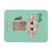Dobby Watercolor Character Art Magneet (Horizontaal)
