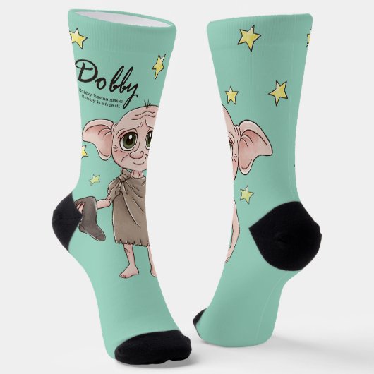 Dobby Watercolor Character Art Sokken (Gebogen)