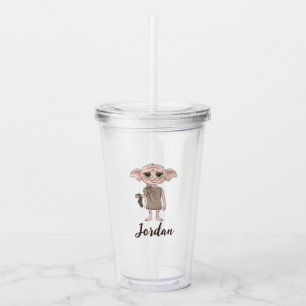 Dobby Watercolor Karakter Kunst Acryl Drinkbeker
