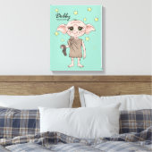 Dobby Watercolor Karakter Kunst Canvas Afdruk (Insitu (Slaapkamer))