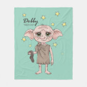 Dobby Watercolor Karakter Kunst Fleece Deken (Voorkant)