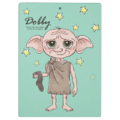 Dobby Watercolor Karakter Kunst Klembord (Achterkant)